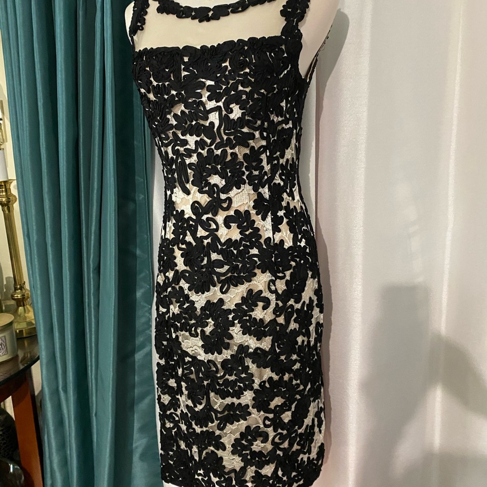 Yoana Baraschi Brand New Black Lace Dress - Picture 2 of 8